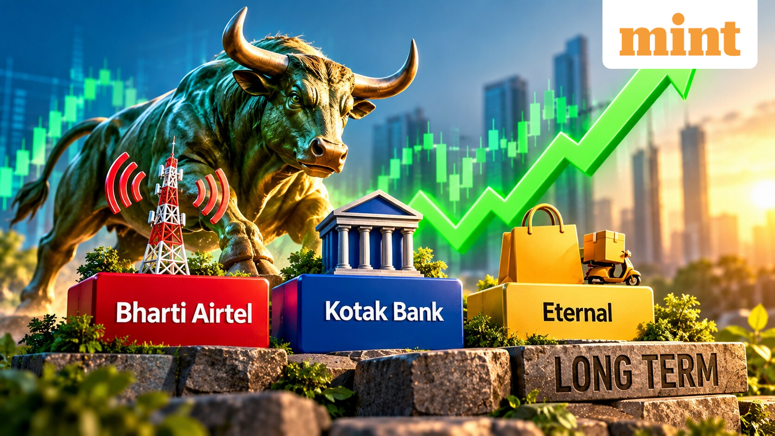 Top stocks to buy for long term: Bharti Airtel, Kotak Bank, Eternal among 9 shares experts suggest - Check target price