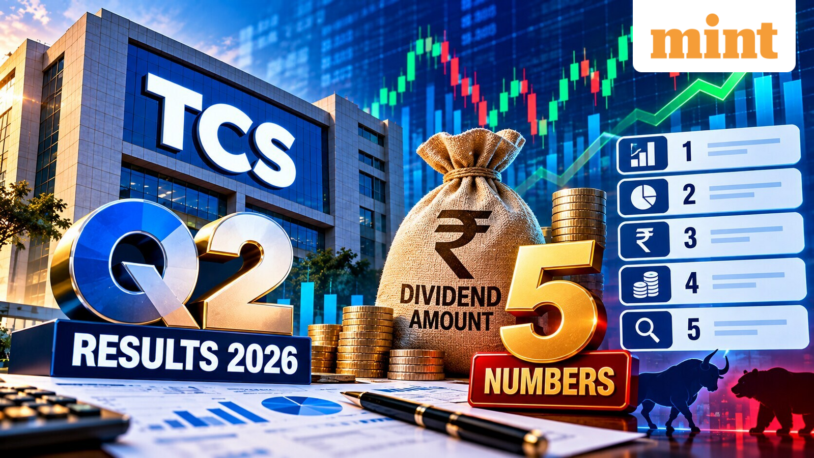 TCS Q2 Results 2026, Dividend Amount Announcement Today: 5 numbers shareholders, investors, stock traders must watch