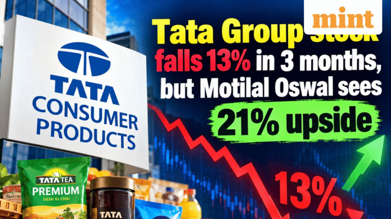 This Tata Group stock falls 13% in 3 months, but Motilal Oswal sees 21% upside on 'resilient growth' - Do you own?
