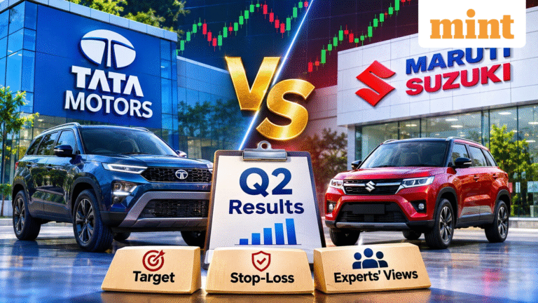 Tata Motors PV vs Maruti Suzuki shares: Which auto stock to buy after Q2 results 2026? Experts' views, target price
