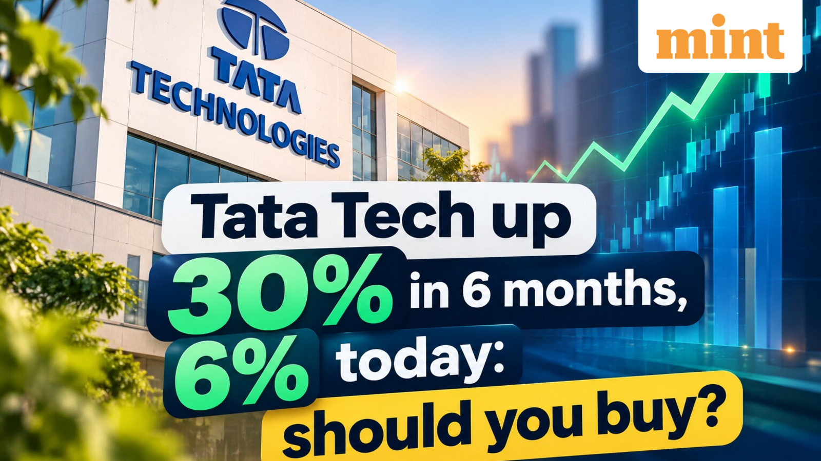 Tata Technologies stock jumps 30% in 6 months, up 6% today: Should you buy now? Check target, support levels