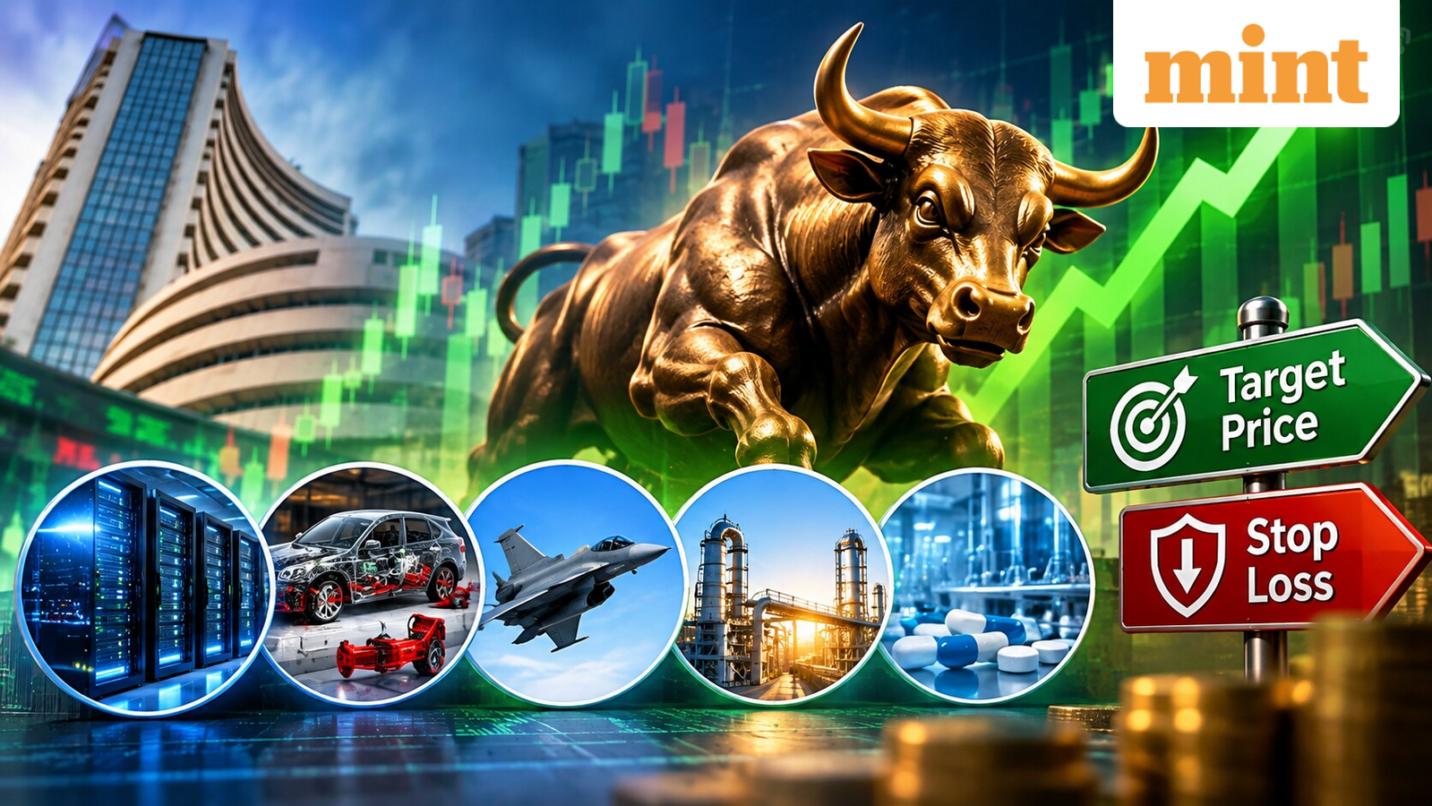 Top stocks to buy for short term: Experts bet on Netweb Tech, Motherson, HAL, 3 others - Target price, stop loss | Stock Market News