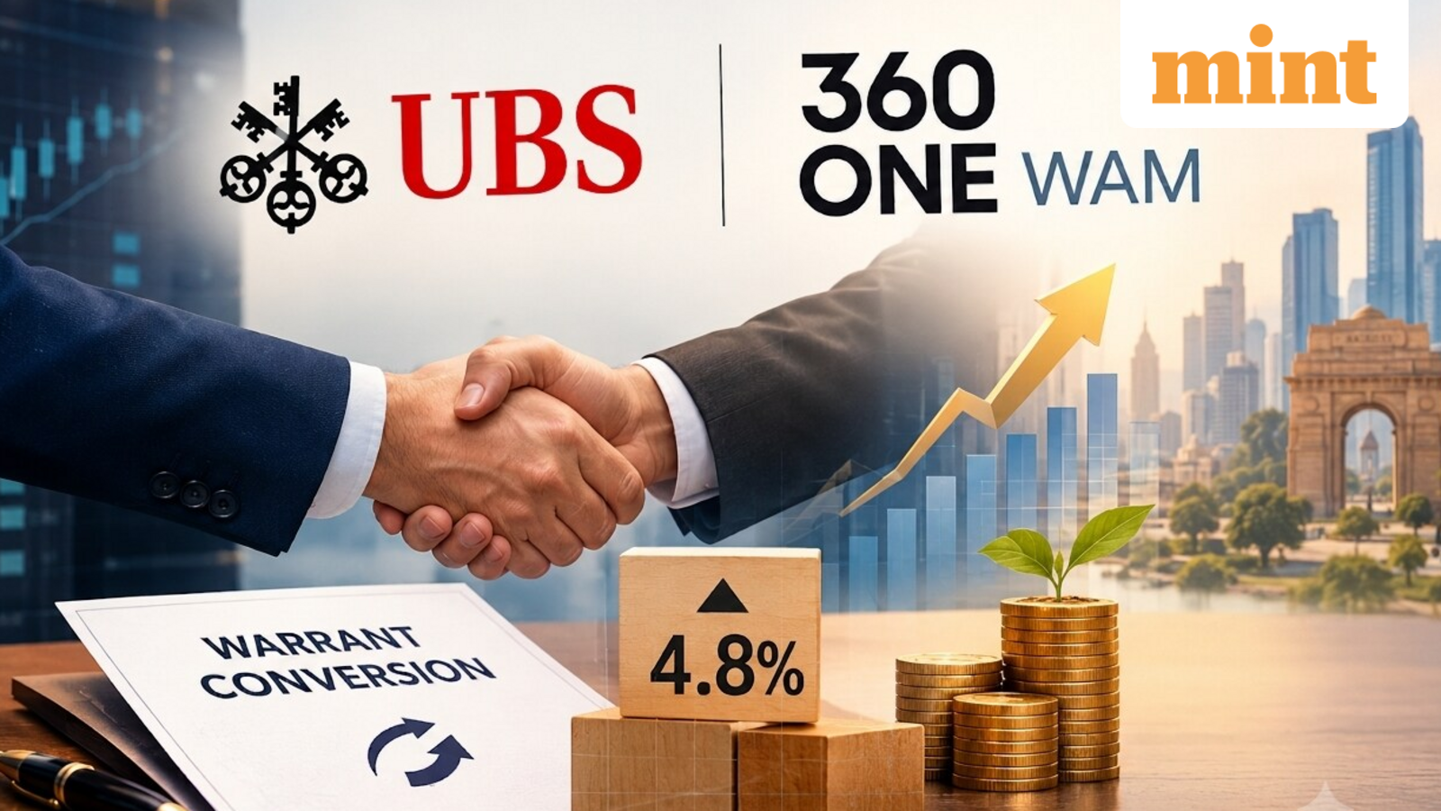 UBS acquires 4.8% stake in 360 ONE WAM: What the warrant conversion means for India's wealth market - Decoded