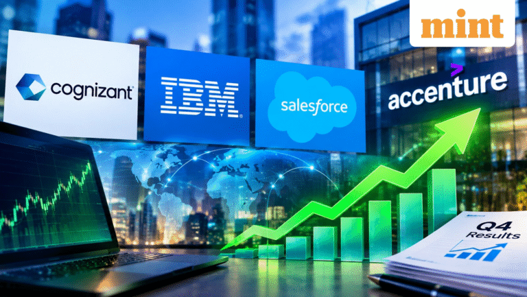 Cognizant, IBM and Salesforce gain up to 13% after Accenture’s upbeat Q4 results lift sentiment