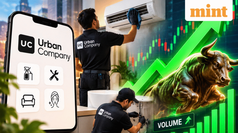 Urban Company shares surge over 7% as volume jumps nearly 3-fold: Can the rally extend? Experts decode
