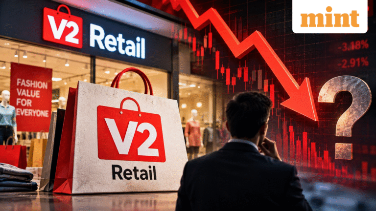 V2 Retail shares plunge 19% after Q2 business update | What lies ahead for investors?