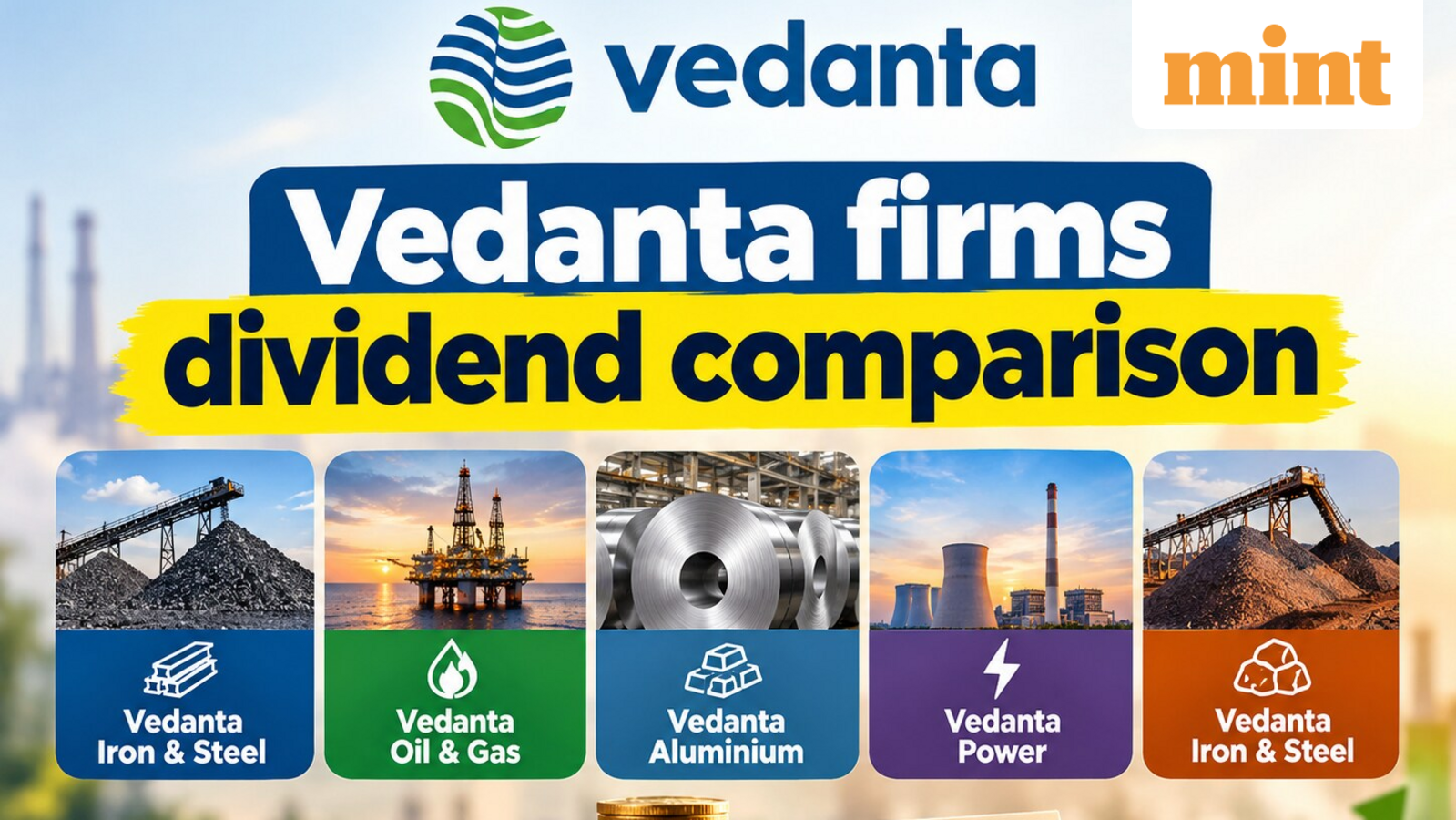 Vedanta firms dividend comparison: Which firm is real king? Vedanta Iron, Vedanta Oil &amp; Gas, or Vedanta Aluminium?