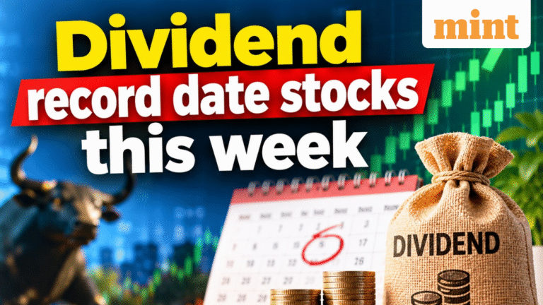 Dividend record date stocks this week: TCS, Vedanta, Anand Rathi Wealth shares - check dates, amount and payment details