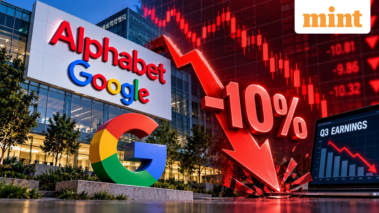 Alphabet Inc. shares: Google parent stock price falls 10% post Q3 earnings | What should investors do?