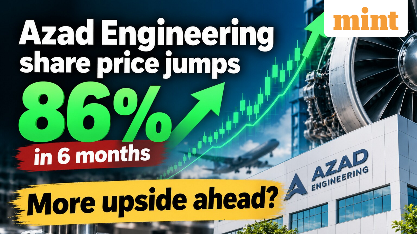 Azad Engineering share price: Up 86% in 6 months! Is more steam left in this defence stock? Experts' view, target price
