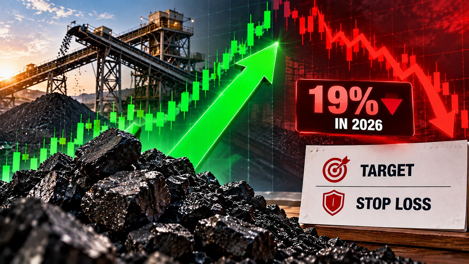 Bharat Coking Coal share price jumps 7% today despite 19% fall in 2026 | Check target, stop loss