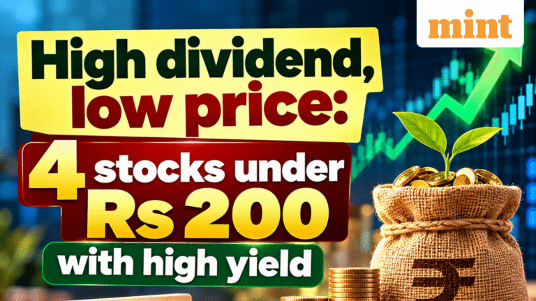 High dividend, low price: 4 stocks under  ₹200 with high yield - IOCL, PTC India, Central Bank, PTL Enterprises