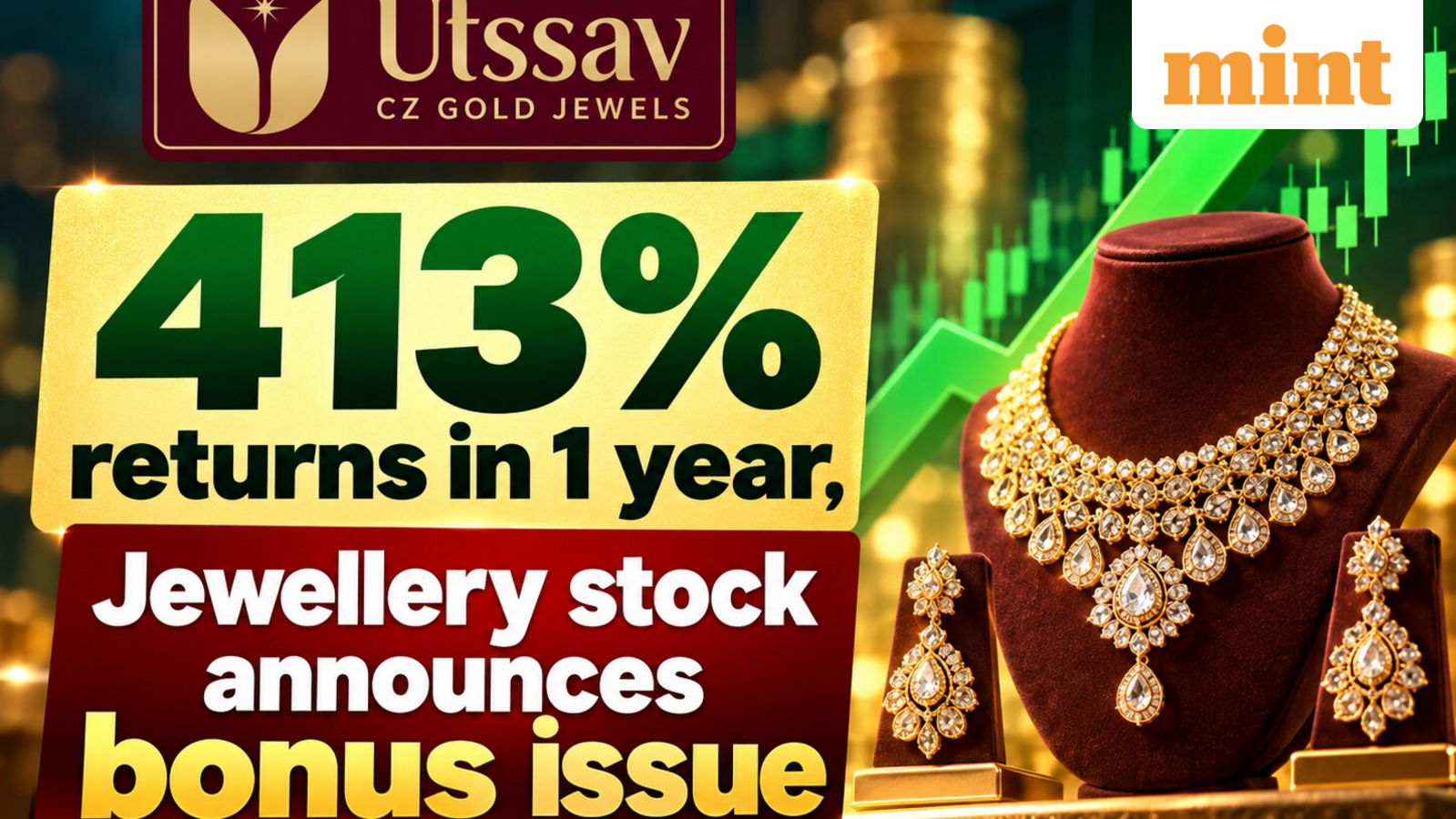413% returns in 1 year: Gold jewellery stock offers bonus shares - Do you own? Check Ratio, record date