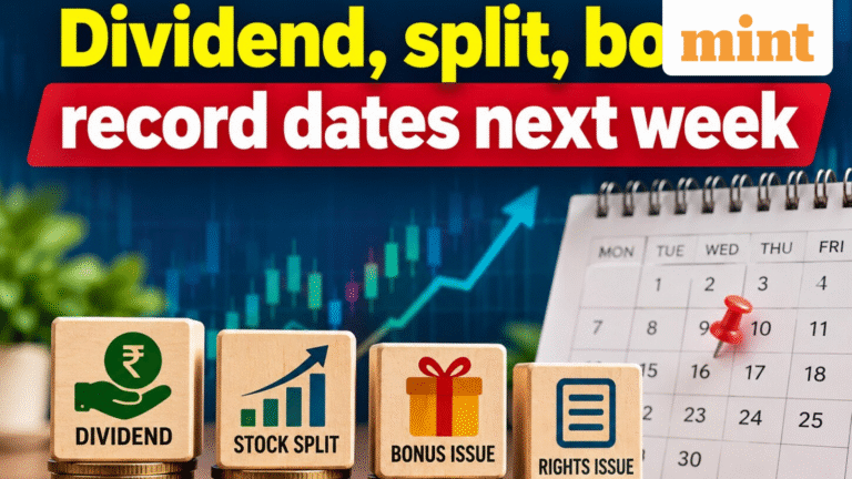Dividend, stock split, bonus record date alert 2-8 Nov week: Infosys, Mazagon Dock, Coal India, Sanofi and other shares