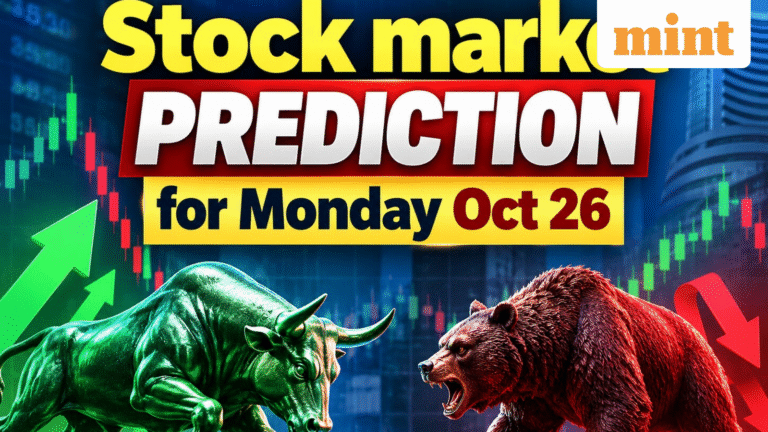 Stock market prediction for Monday Oct 26: Sensex, Nifty levels, top stocks to watch - Will bulls dance again?