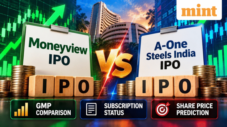 Moneyview IPO vs A-One Steels India IPO listing: Here's GMP comparison, listing share price prediction