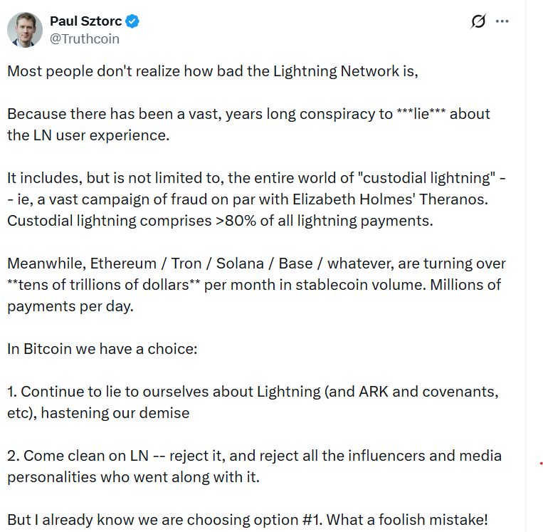 Is Bitcoin Kidding Itself About The Lightning Network?