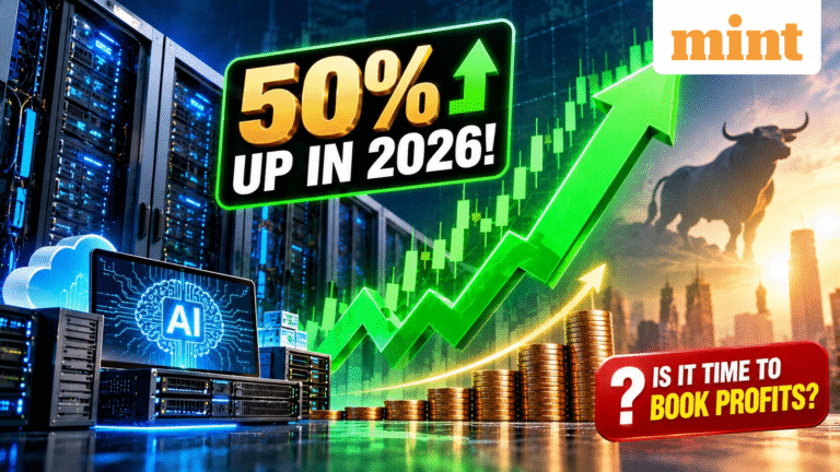 50% up in 2026! Netweb Technologies share price rises 4% | Is it time to book profits? | Stock Market News