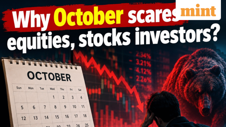 Is October a market crash month? 1929 crash to Black Monday 1987 - Why October scares equities, stocks investors