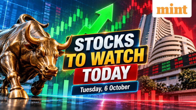 Top stocks to watch today: Vedanta, Axis Bank, IREDA, Kotak Mahindra shares in focus on Tuesday, 6 Oct | Full list