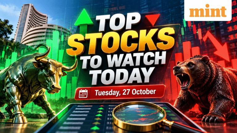 Top stocks to watch today:  L&amp;T, Maruti Suzuki, Paytm, REC shares in focus on Tuesday, 27 Oct | Full list