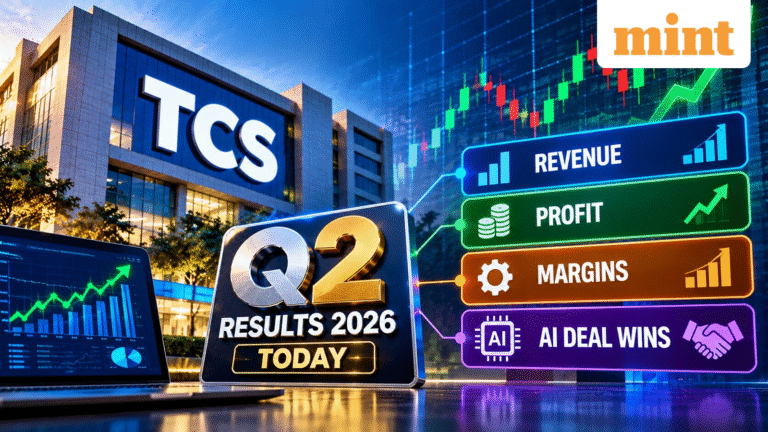 TCS Q2 Results 2026 Today: What to expect and what street expects from revenue, profit, margins and AI deal wins