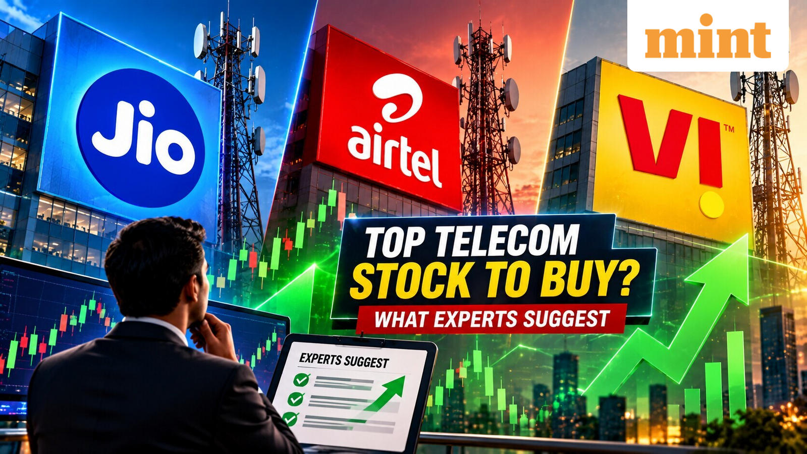 Reliance Jio Platforms shares vs Bharti Airtel vs Vodafone Idea: Top telecom stock to buy? What experts suggest