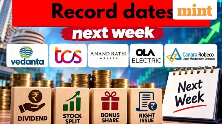 Upcoming dividend, stock split, bonus share, right issue next week, 12-17 October: Vedanta, TCS, Ola Electric, and more